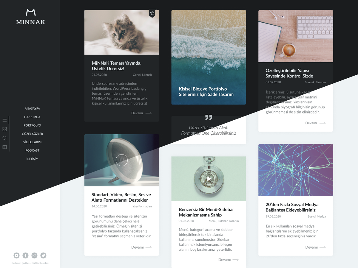 MiNNaK theme screenshot