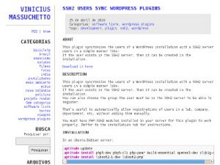Monospace theme screenshot