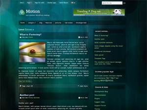 Motion theme screenshot