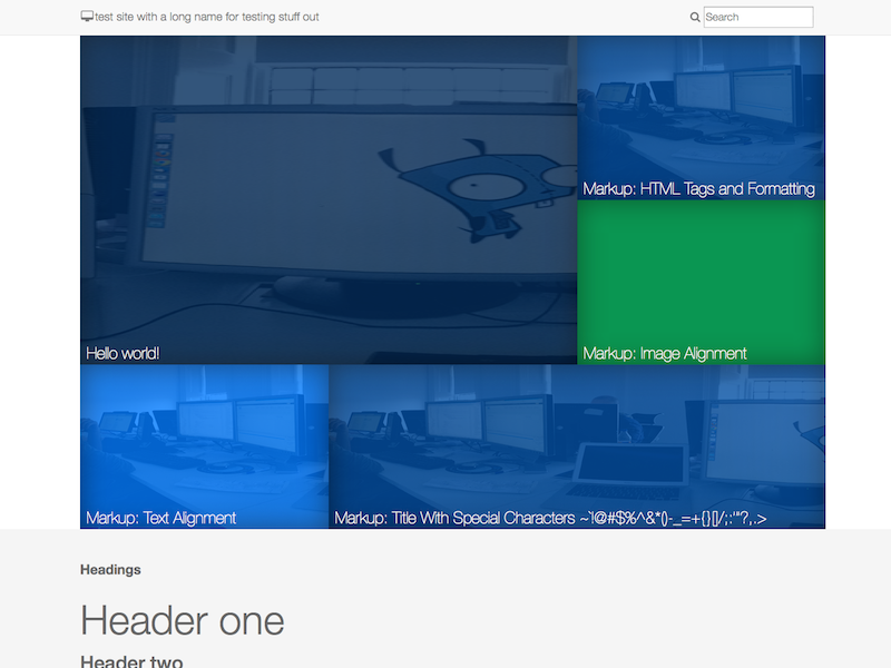 multiloquent theme screenshot
