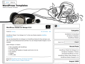 Music Illustrated theme screenshot