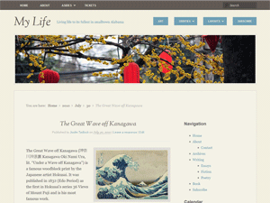 My Life theme screenshot