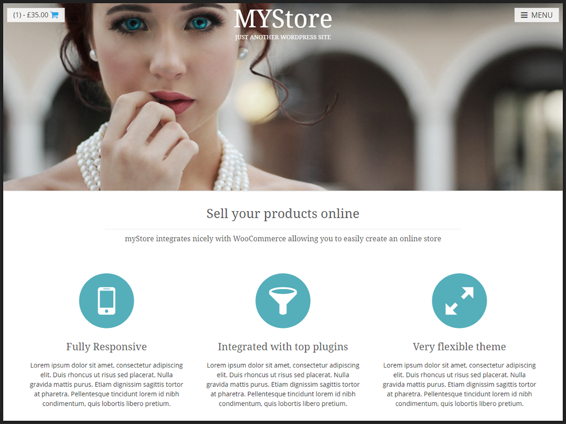 myStore theme screenshot