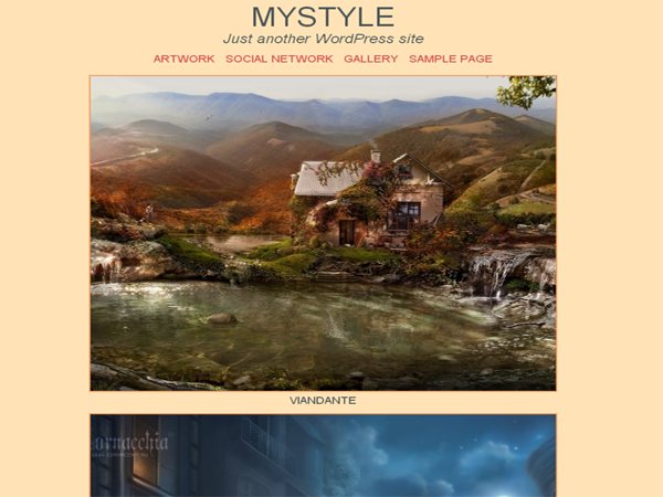 Mystyle theme screenshot
