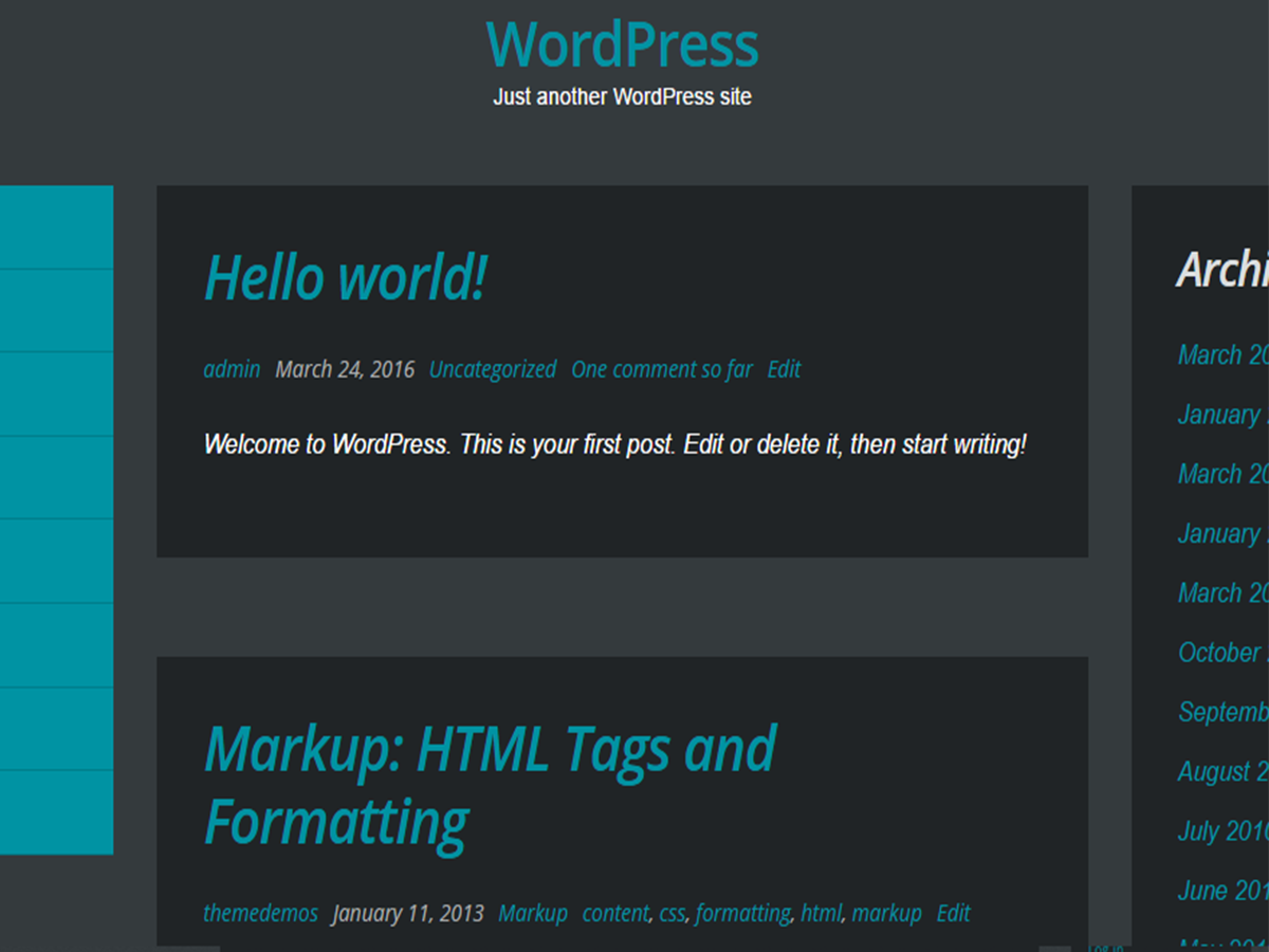nadzhq minimal theme screenshot