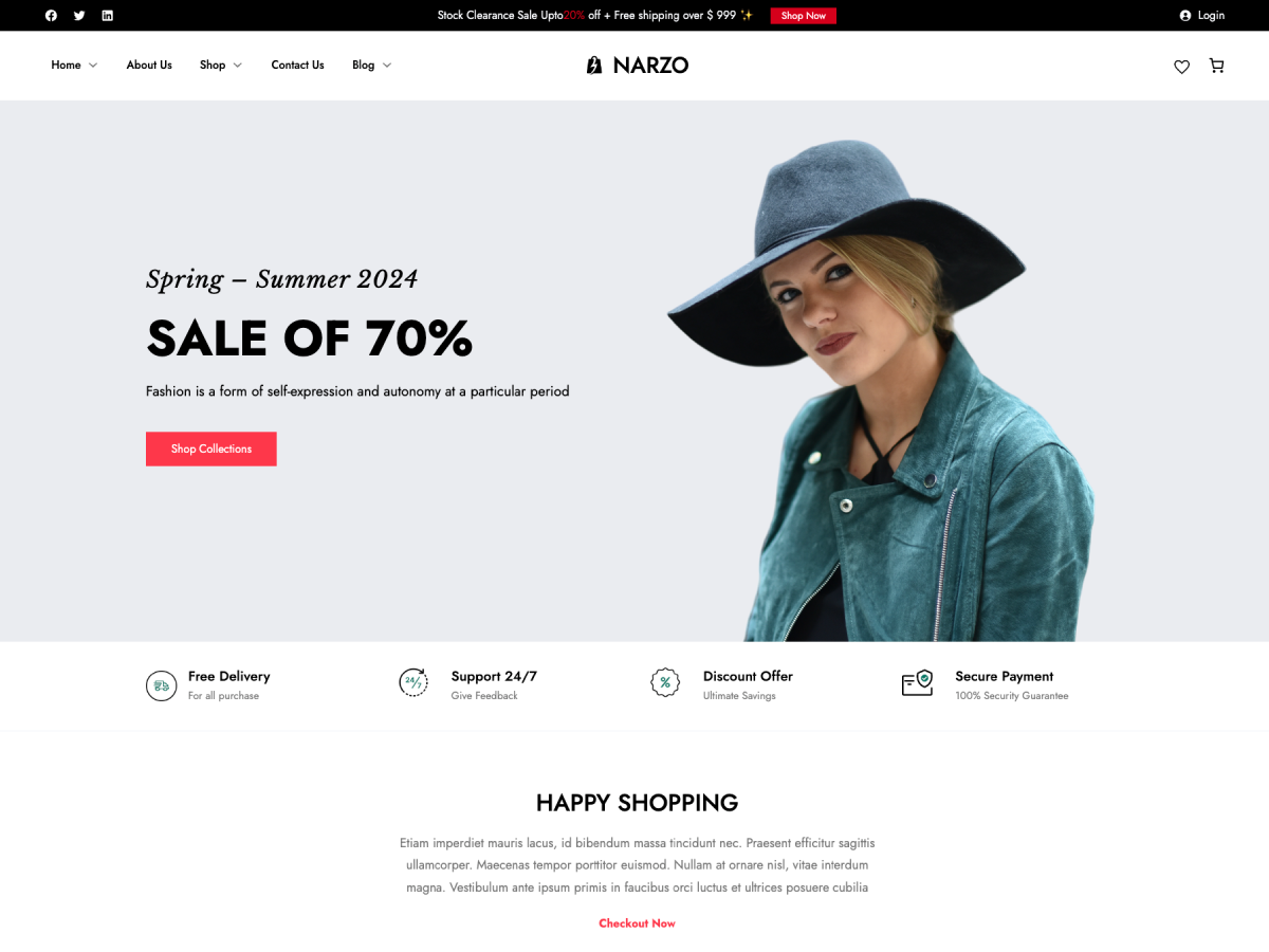 Narzo Lite theme screenshot
