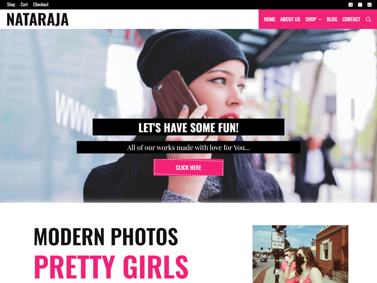 Nataraja theme screenshot