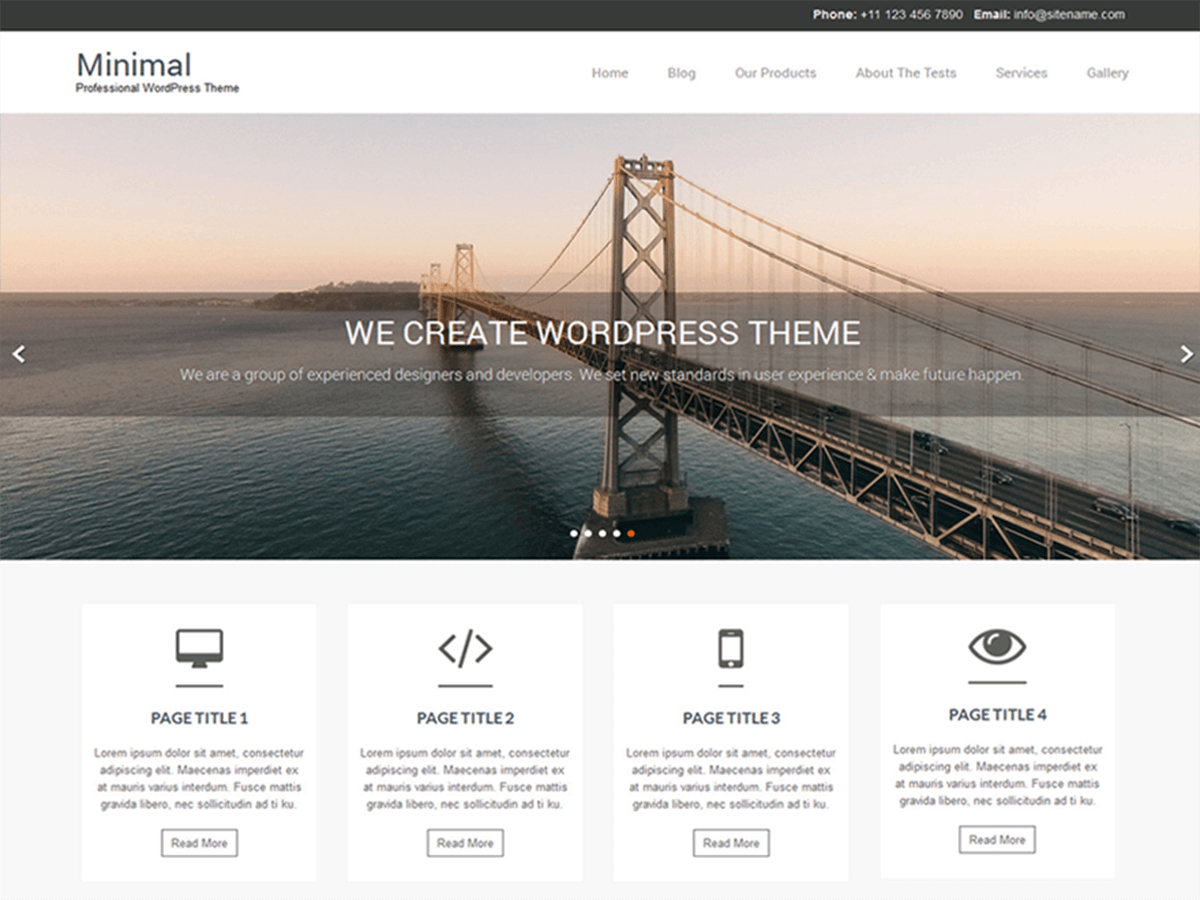 Naturo Lite theme screenshot