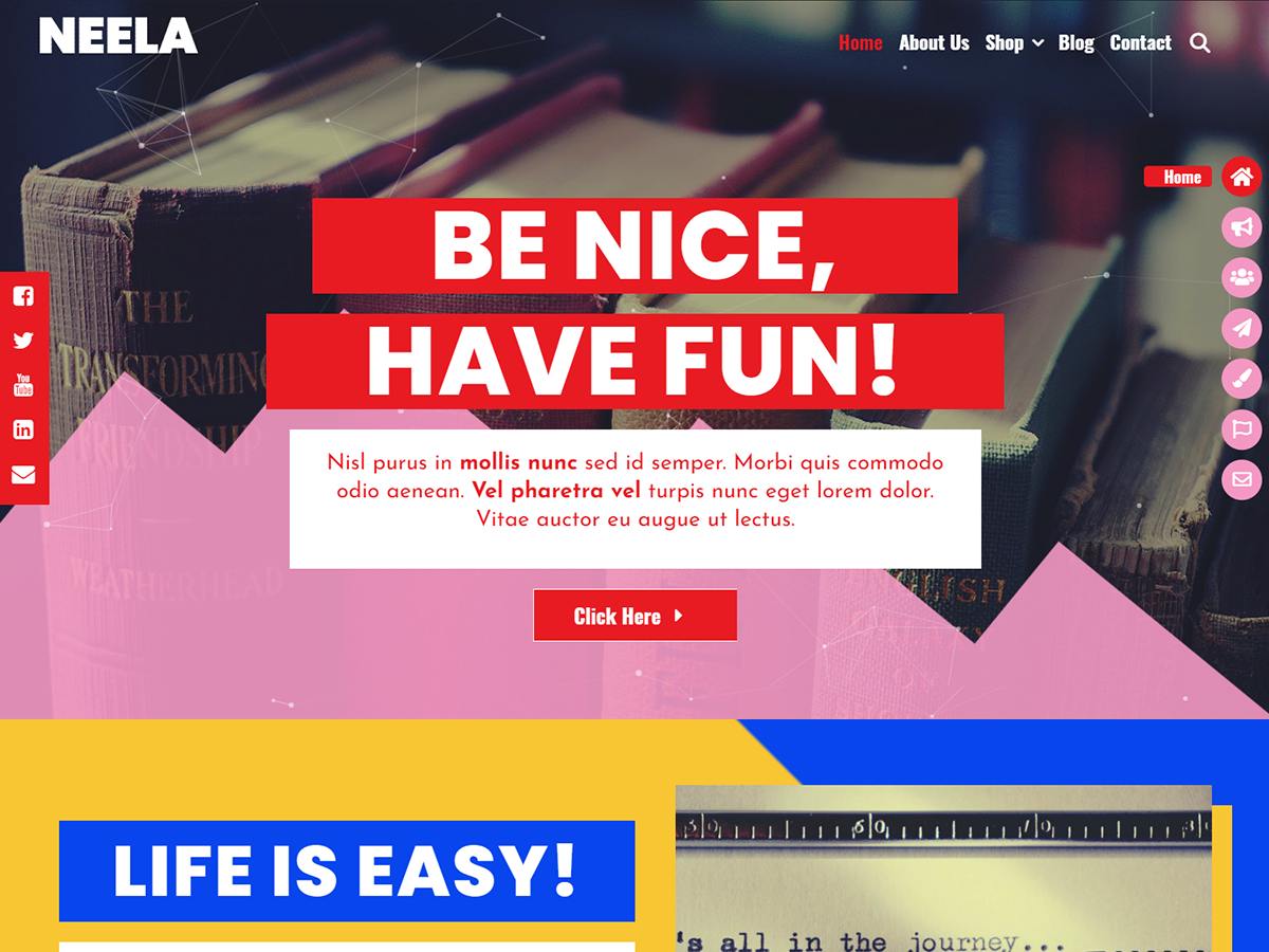 Neela theme screenshot