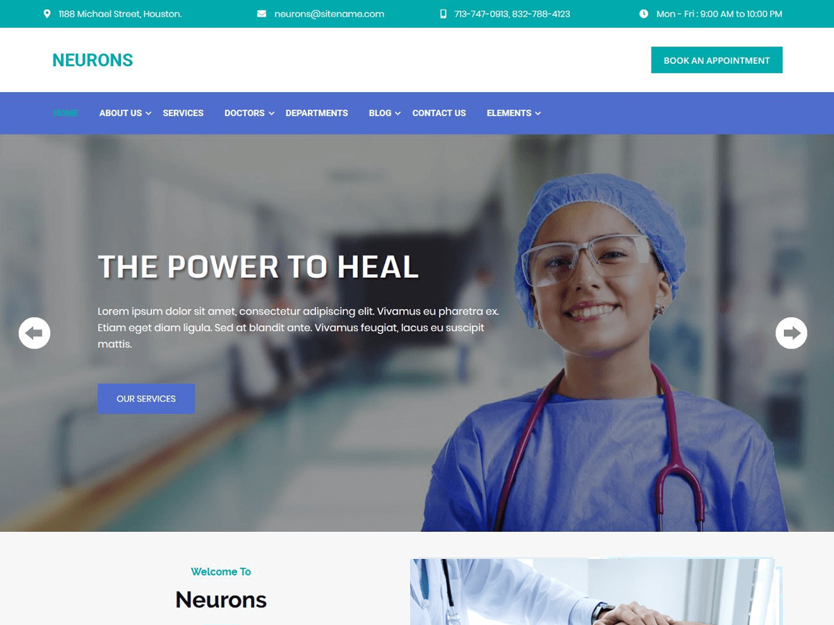 Neurons theme screenshot