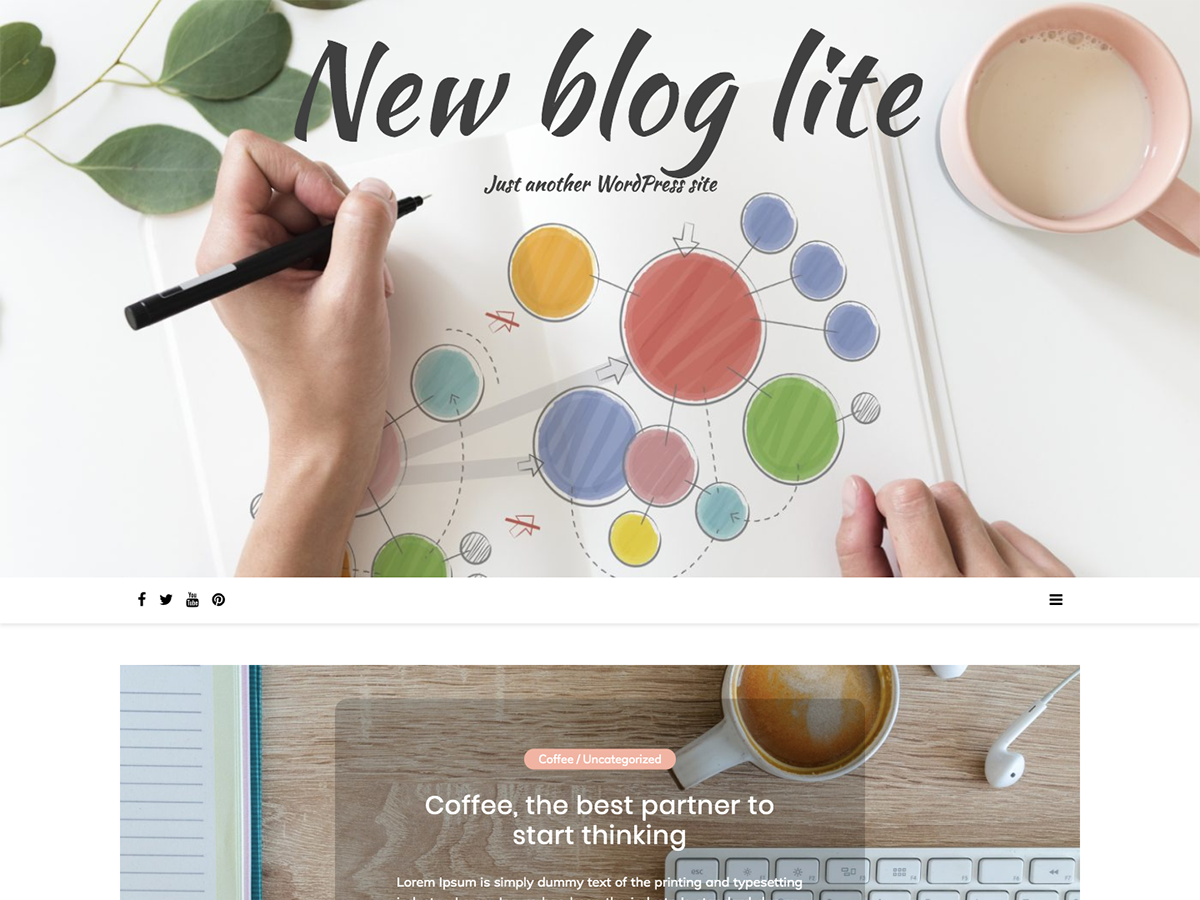 New Blog Lite theme screenshot
