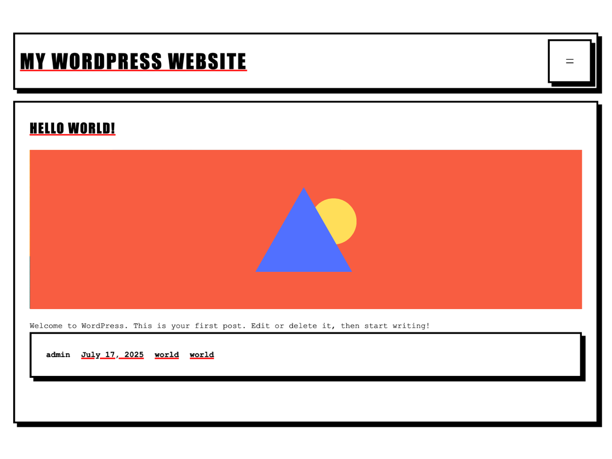 New Kid theme screenshot