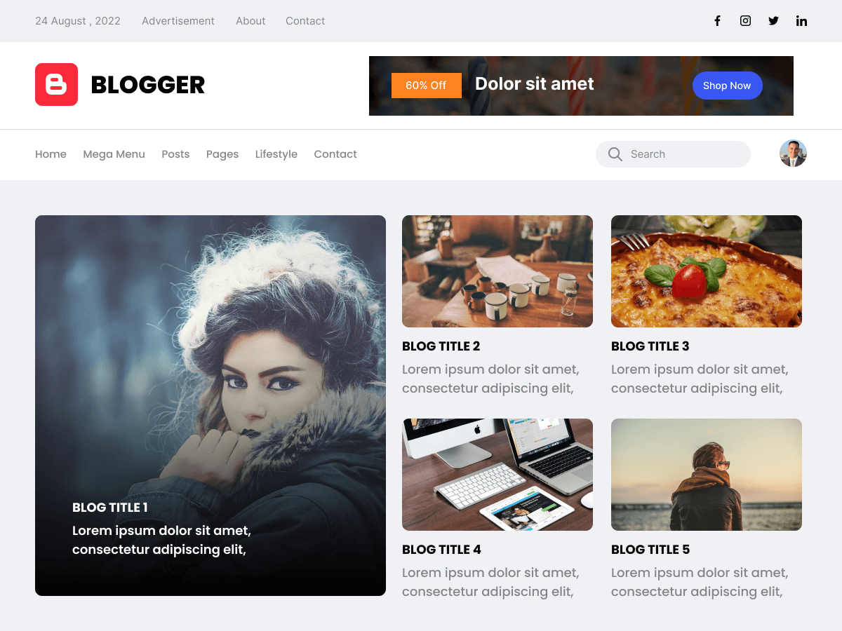 Next Blog theme screenshot
