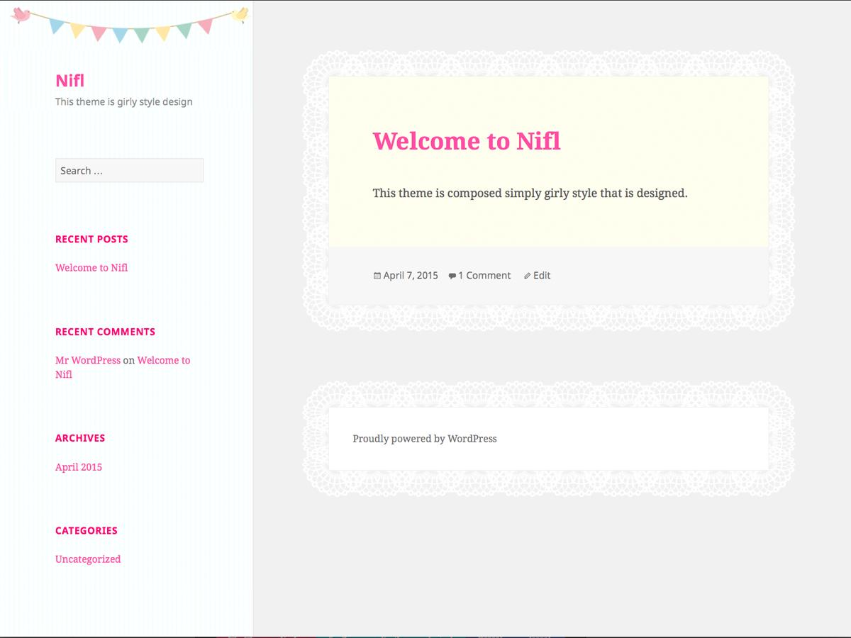 nifl theme screenshot