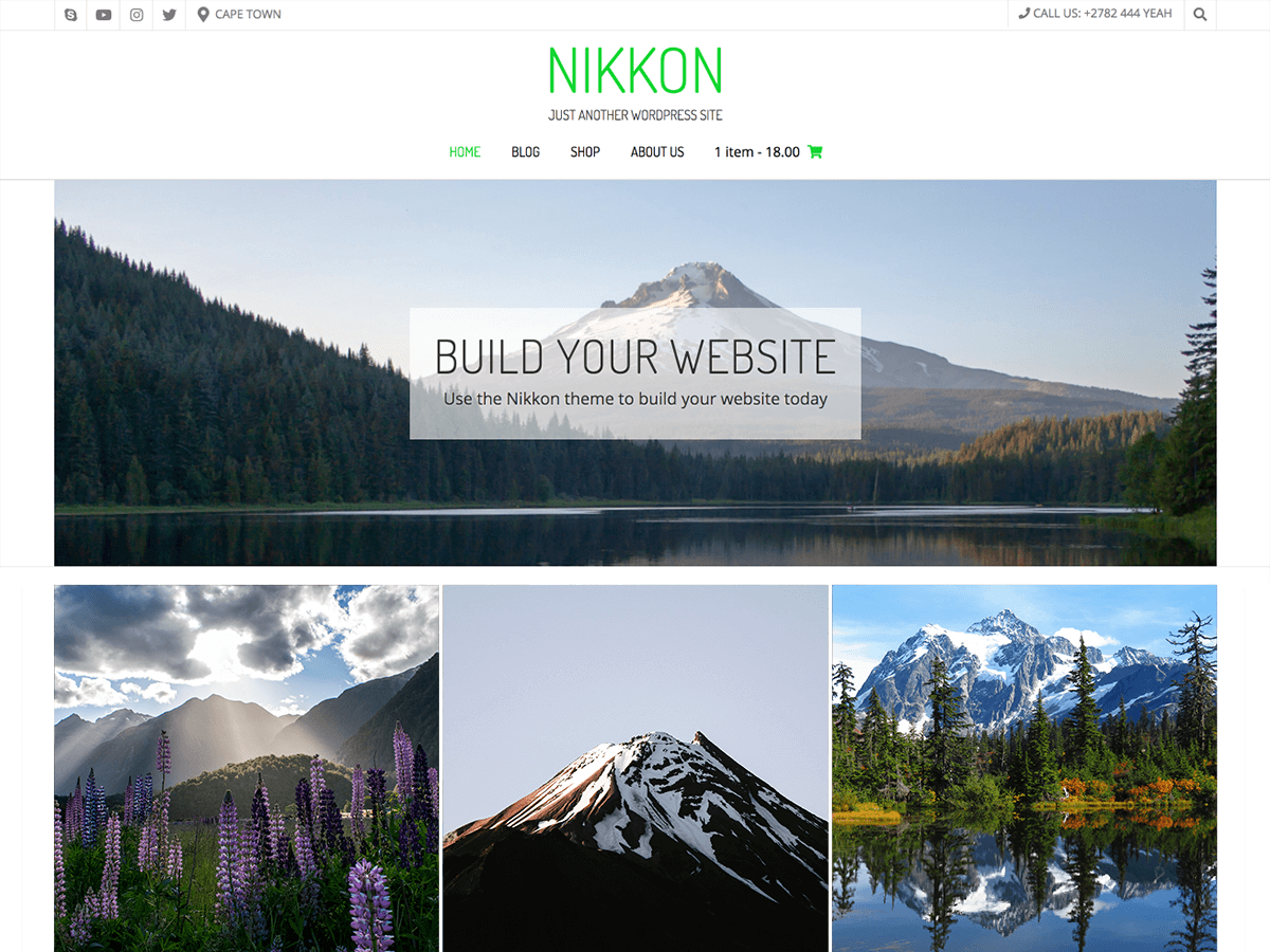 Nikkon theme screenshot