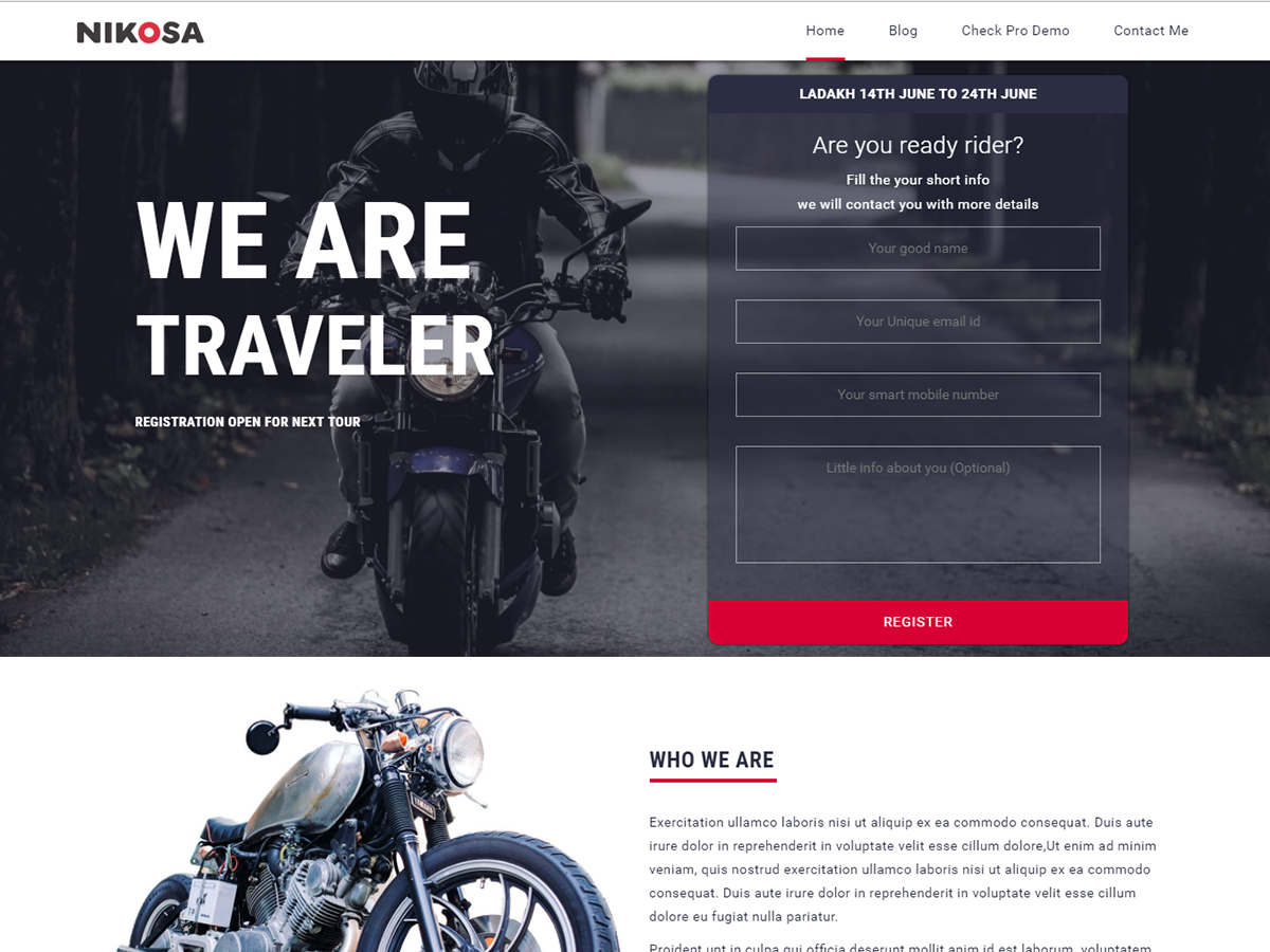 Nikosa theme screenshot