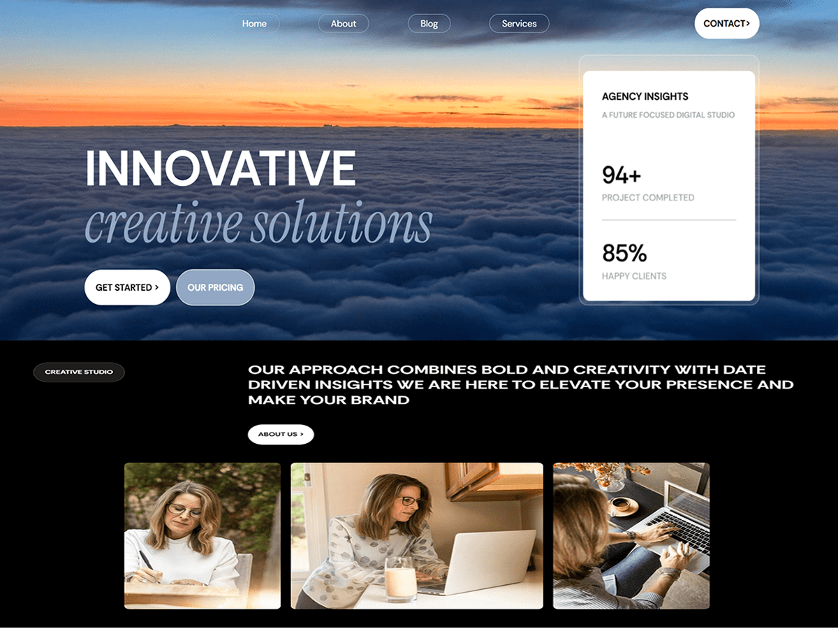 Nimbora theme screenshot