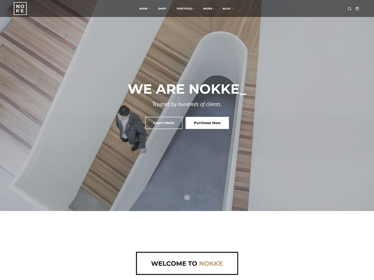 Nokke theme screenshot