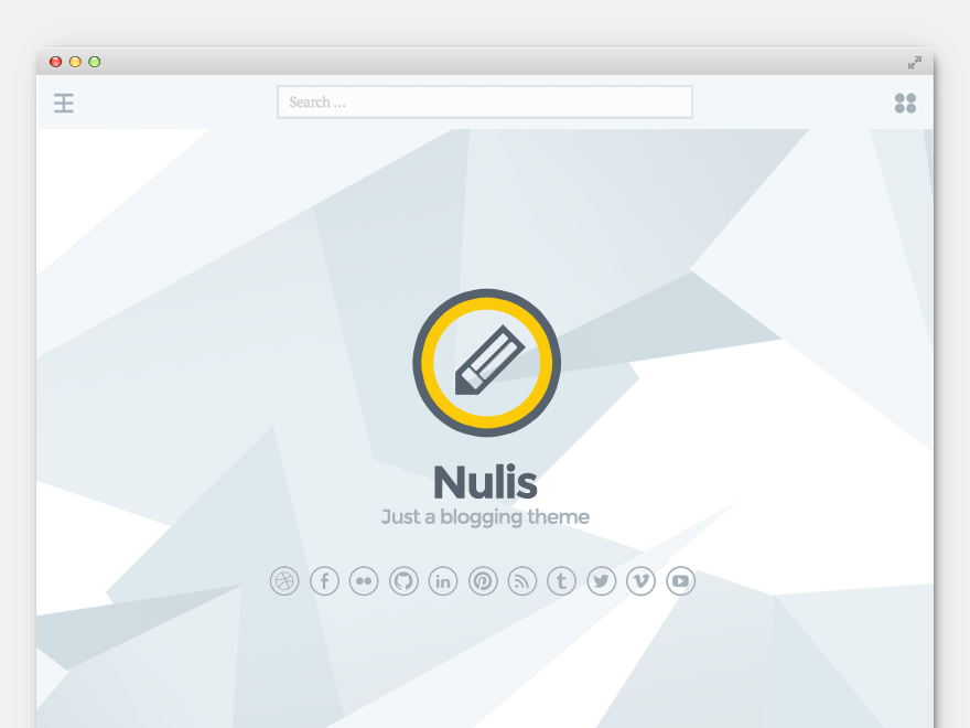 Nulis theme screenshot