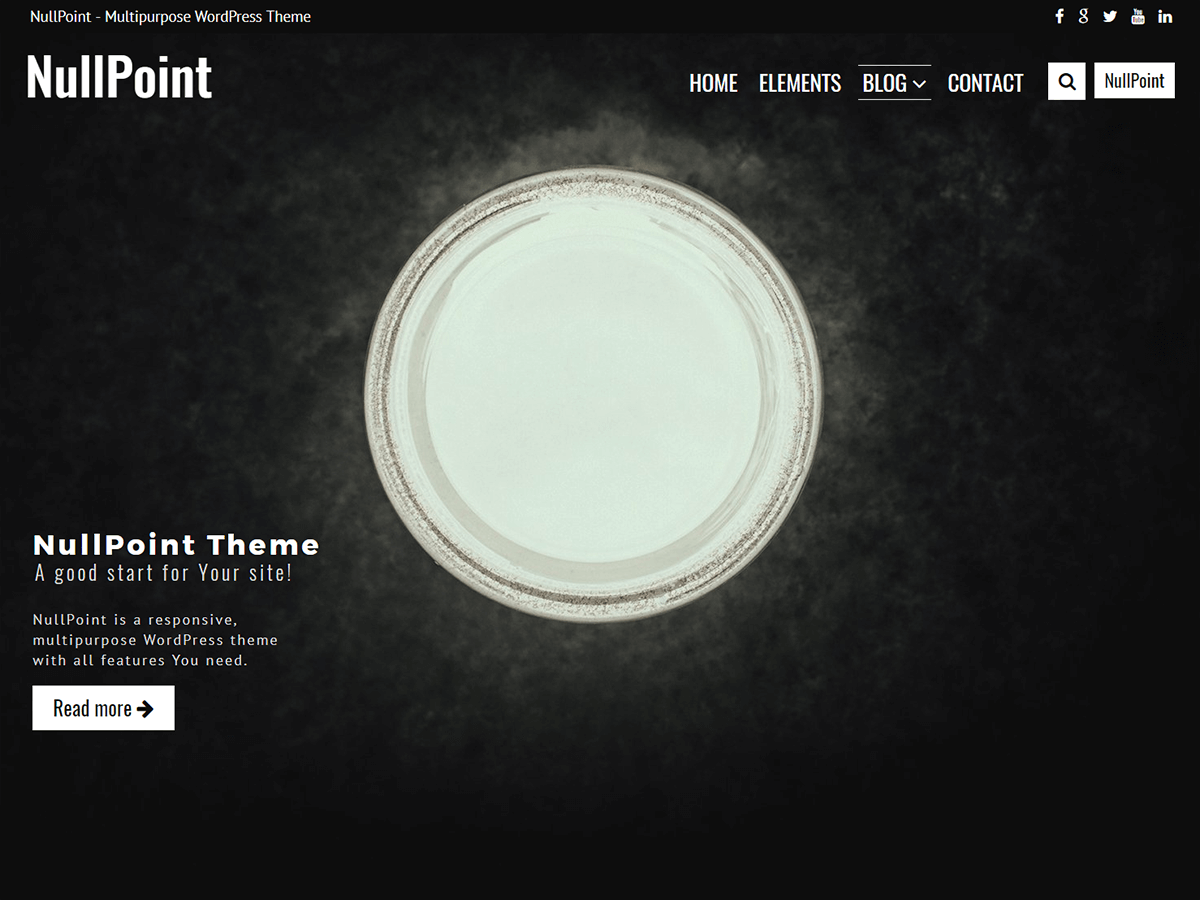 NullPoint theme screenshot