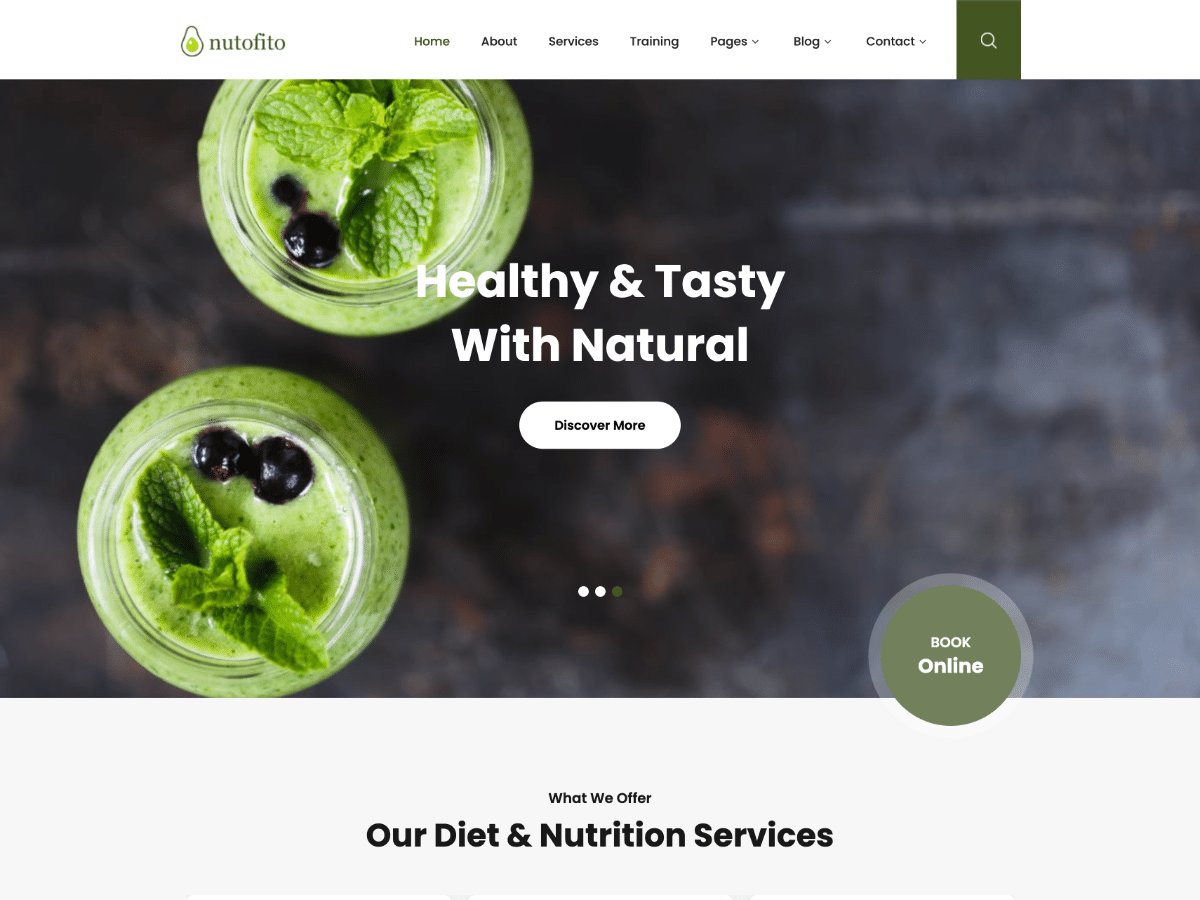 Nutofito theme screenshot