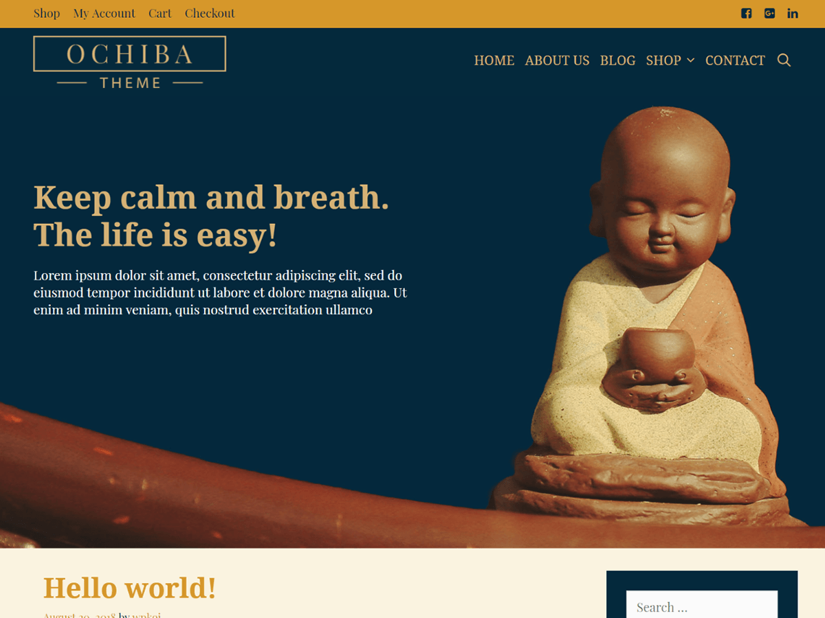 Ochiba theme screenshot