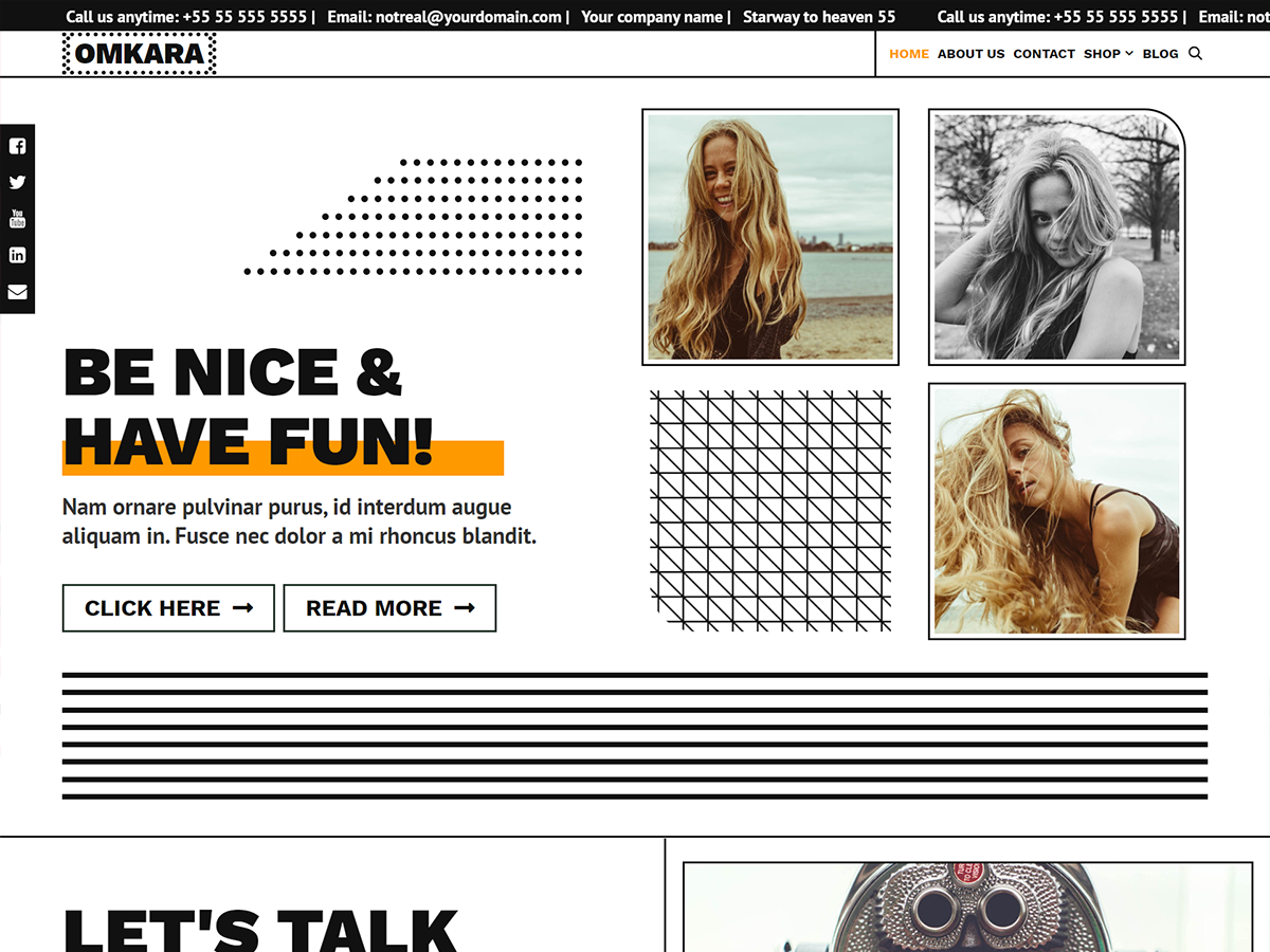 Omkara theme screenshot