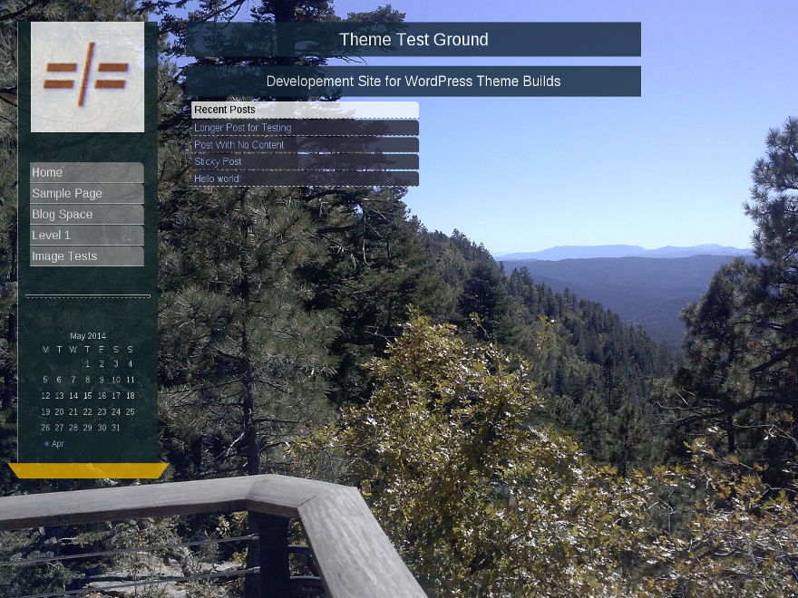 OnTheSide theme screenshot