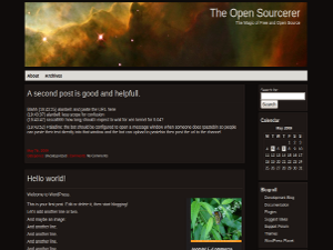 Open Sourcerer theme screenshot