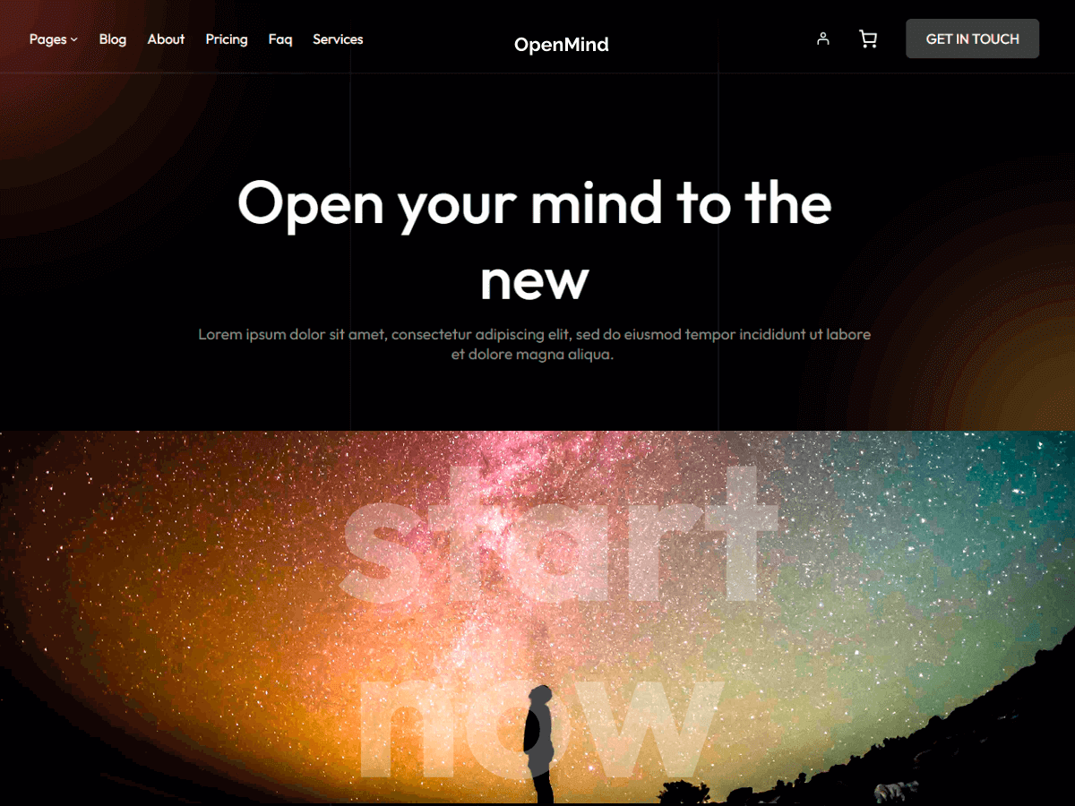 openmind theme screenshot