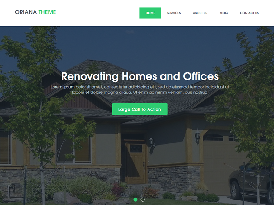 Oriana theme screenshot