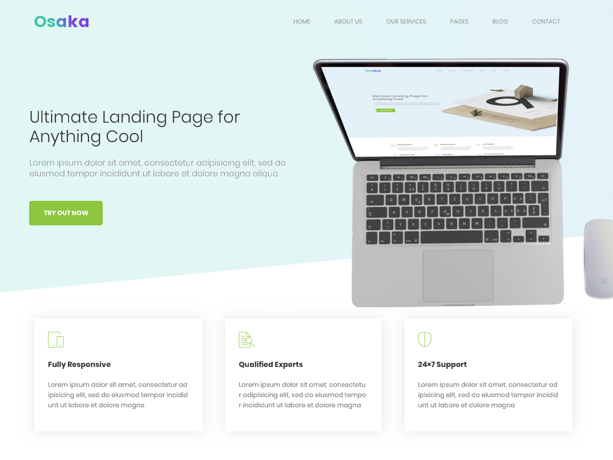 Osaka Light theme screenshot