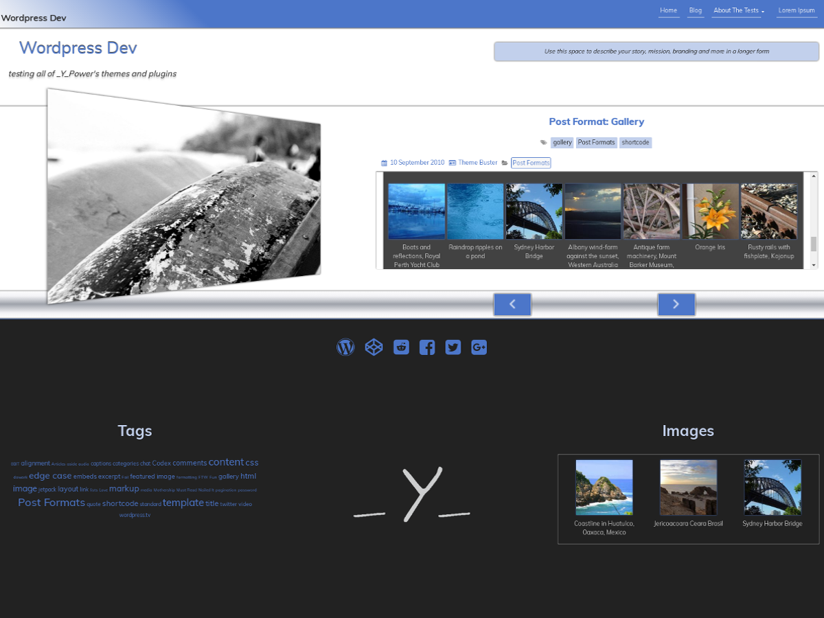OverView theme screenshot