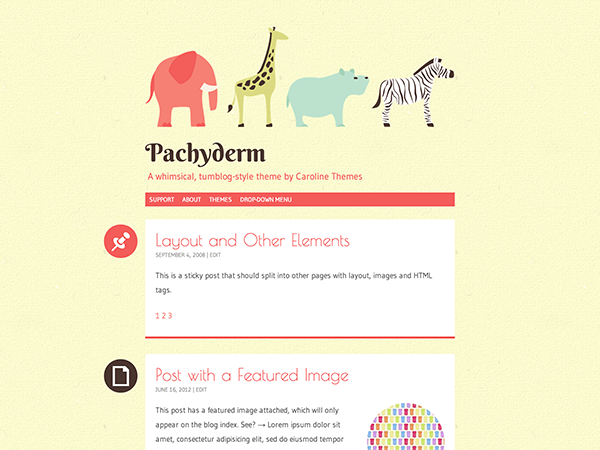 Pachyderm theme screenshot