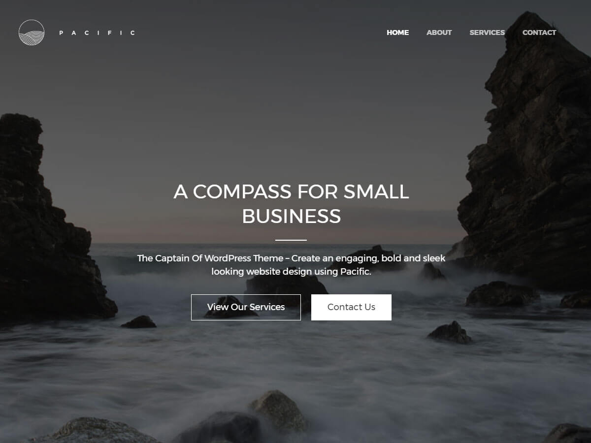 Pacific theme screenshot
