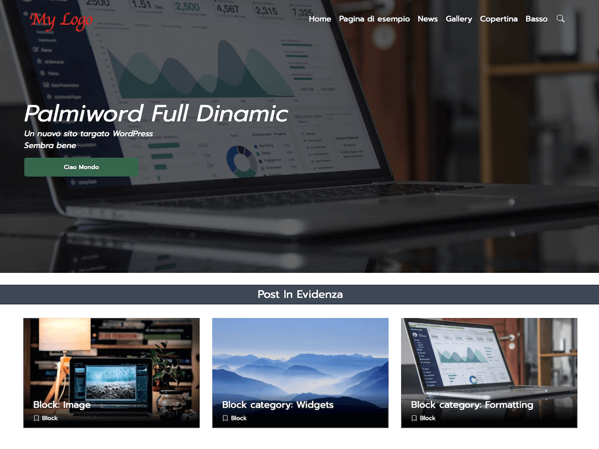Palmiword theme screenshot