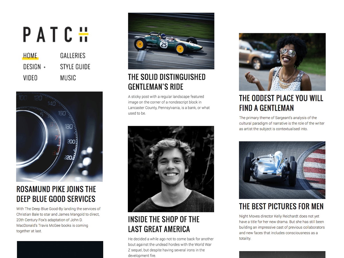 Patch Lite theme screenshot