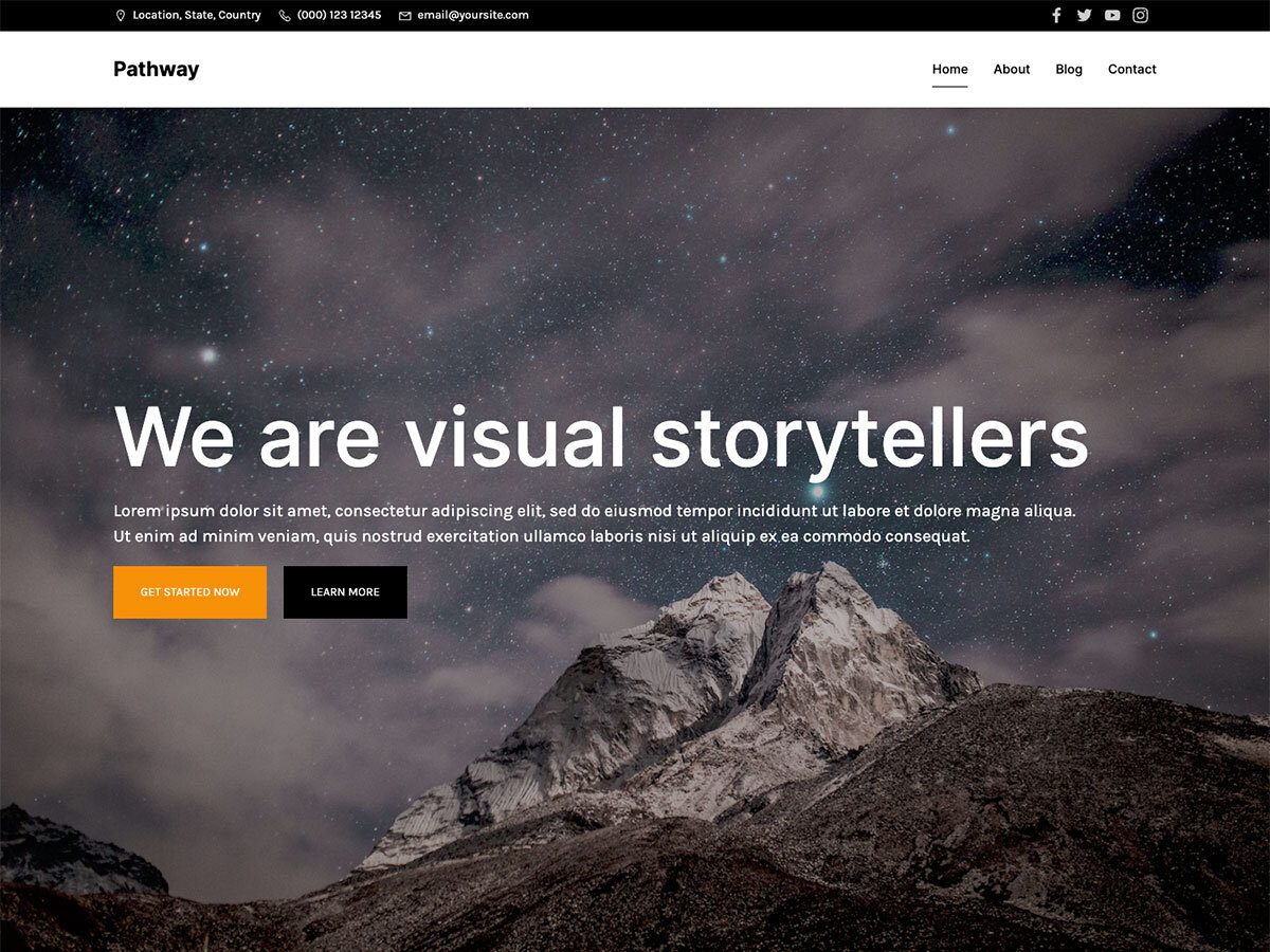 Pathway theme screenshot