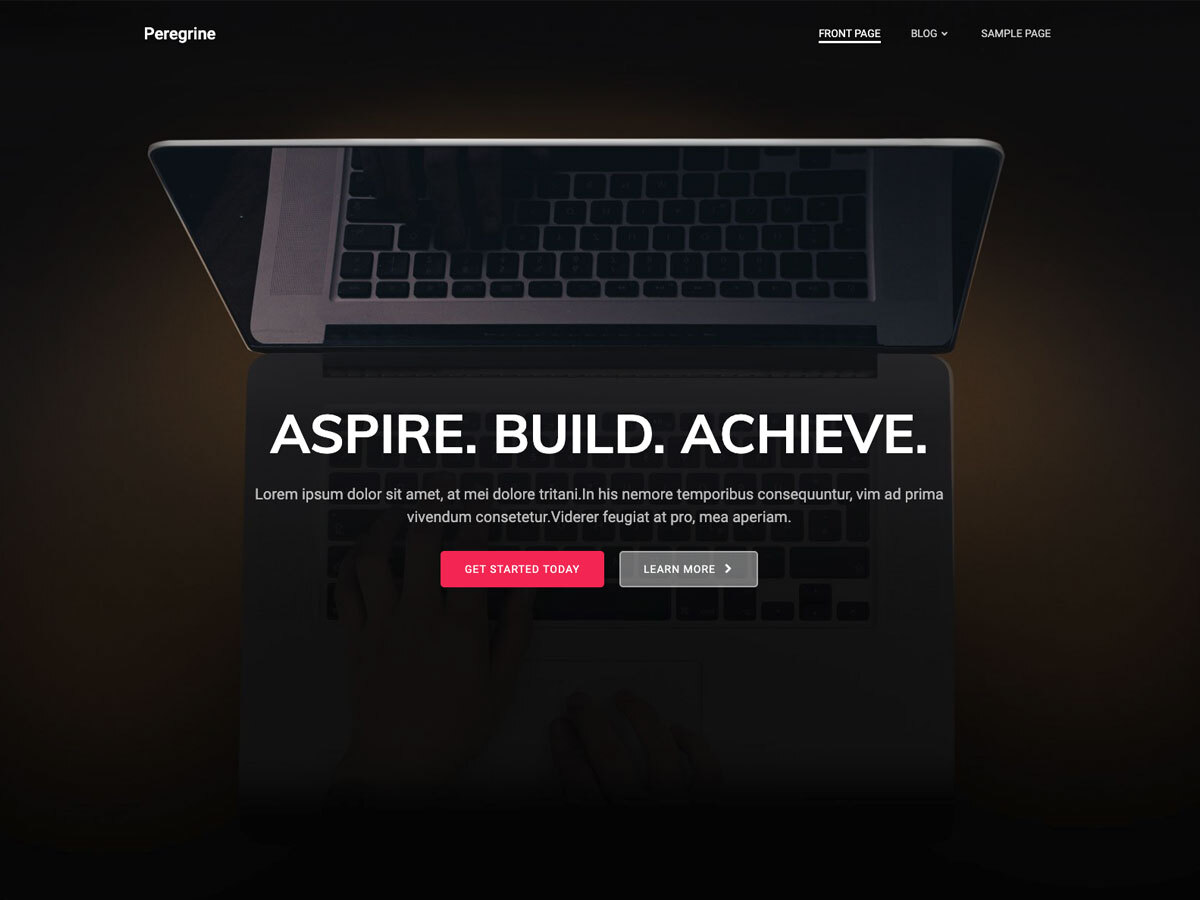 Peregrine theme screenshot