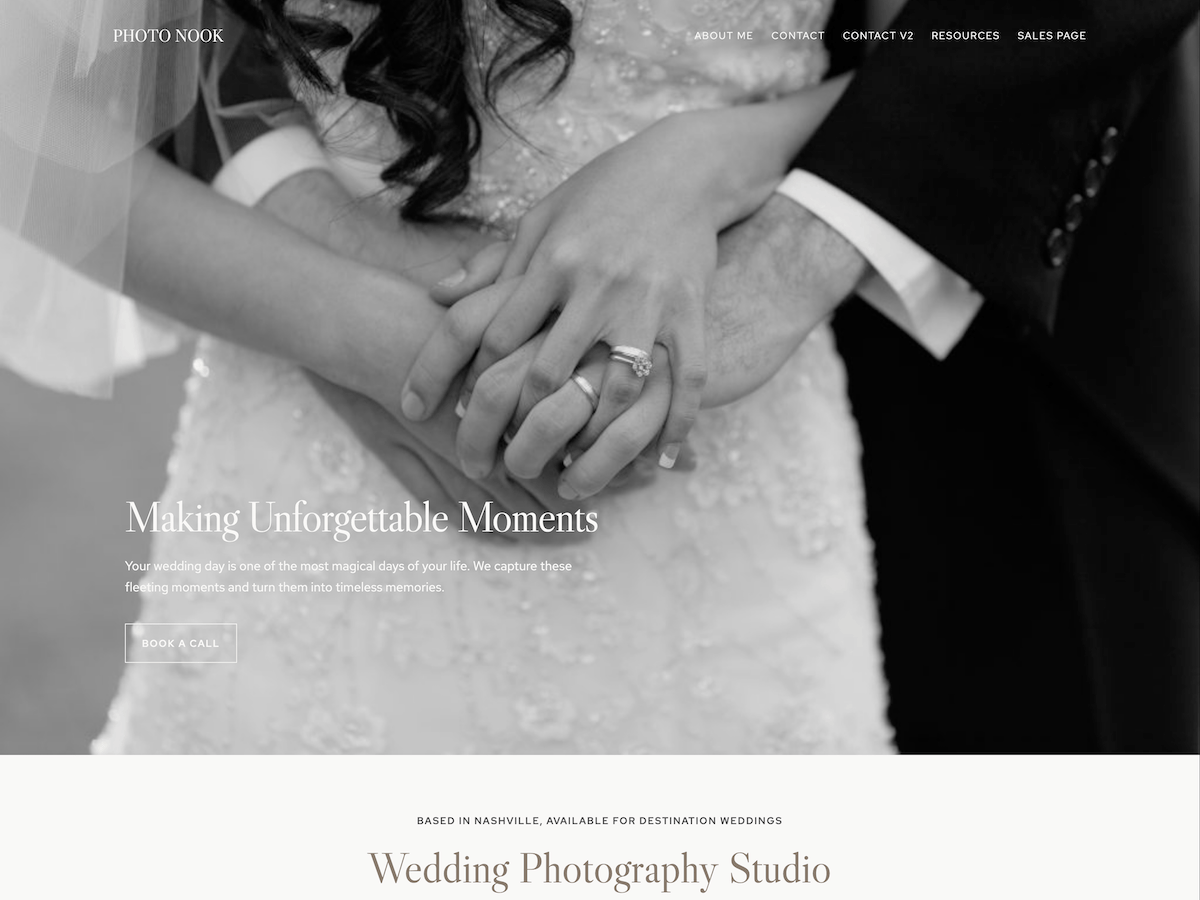 Photo Nook theme screenshot