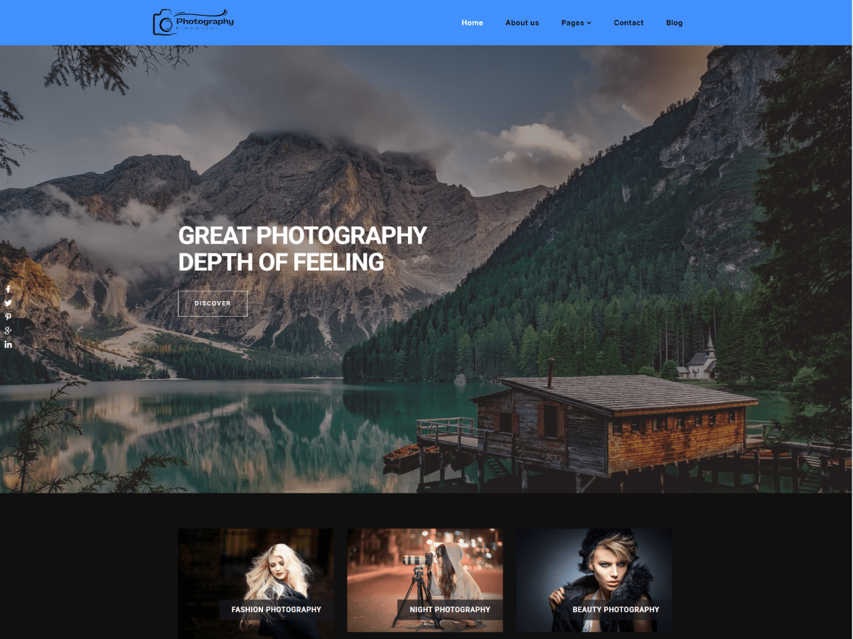Photography Professional TWP theme screenshot