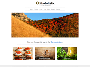 Photolistic theme screenshot