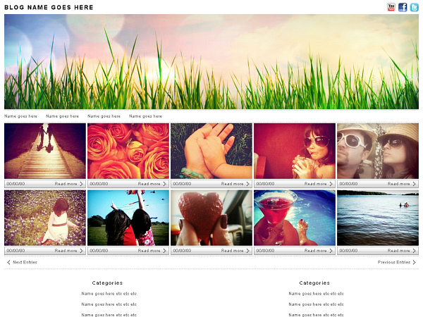 Photologger theme screenshot