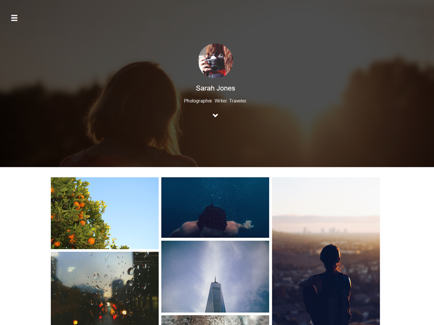 Photos theme screenshot