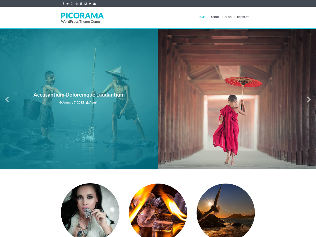 Picorama theme screenshot