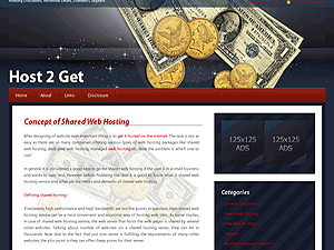 Piggie Bank theme screenshot