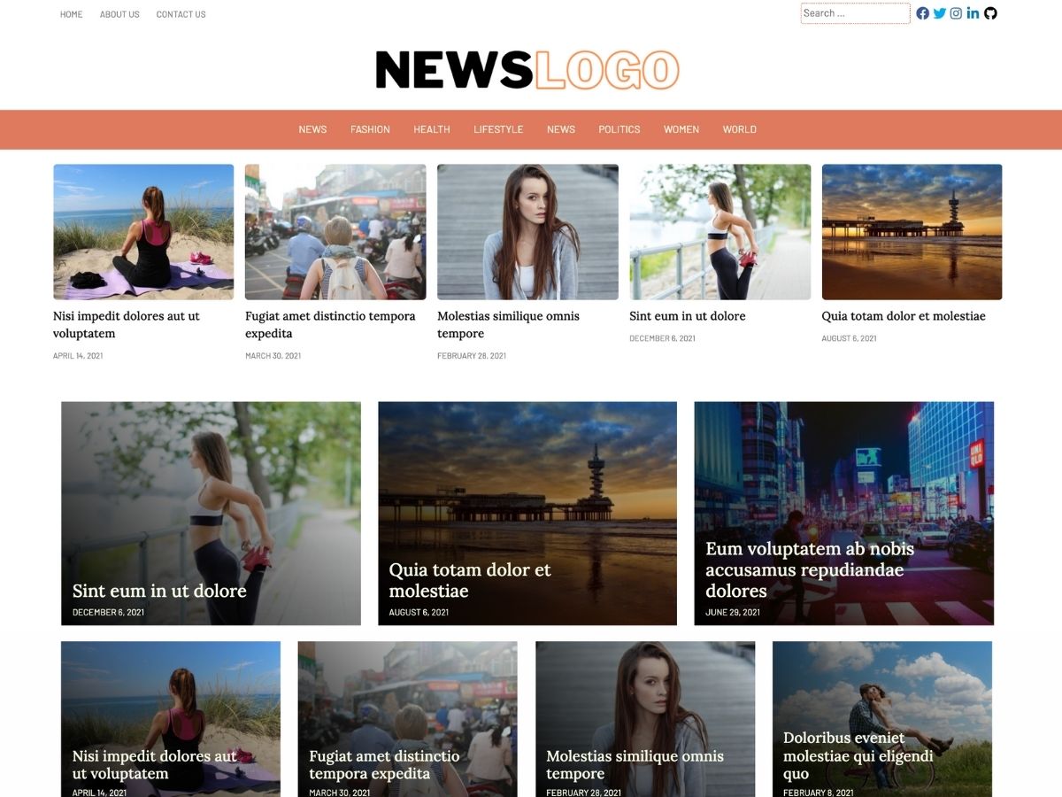 PixaTres theme screenshot