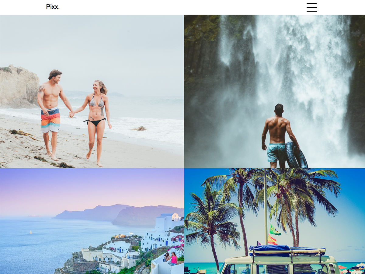 Pixx theme screenshot