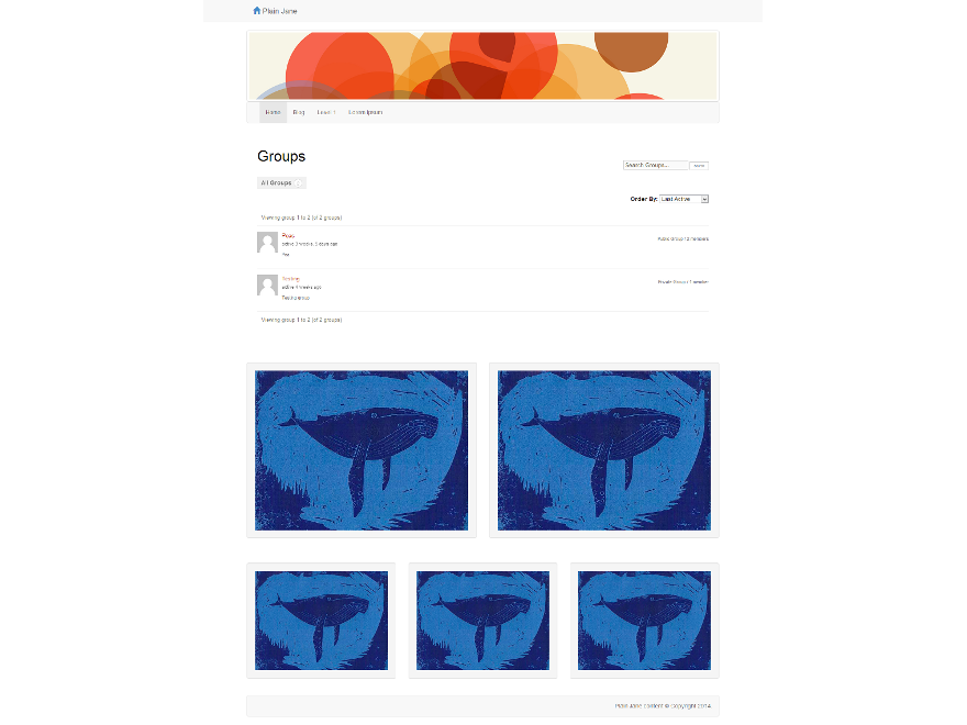 Plain Jane theme screenshot