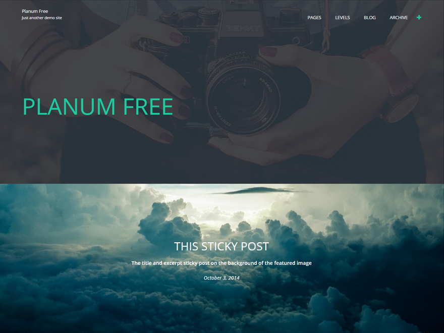Planum theme screenshot